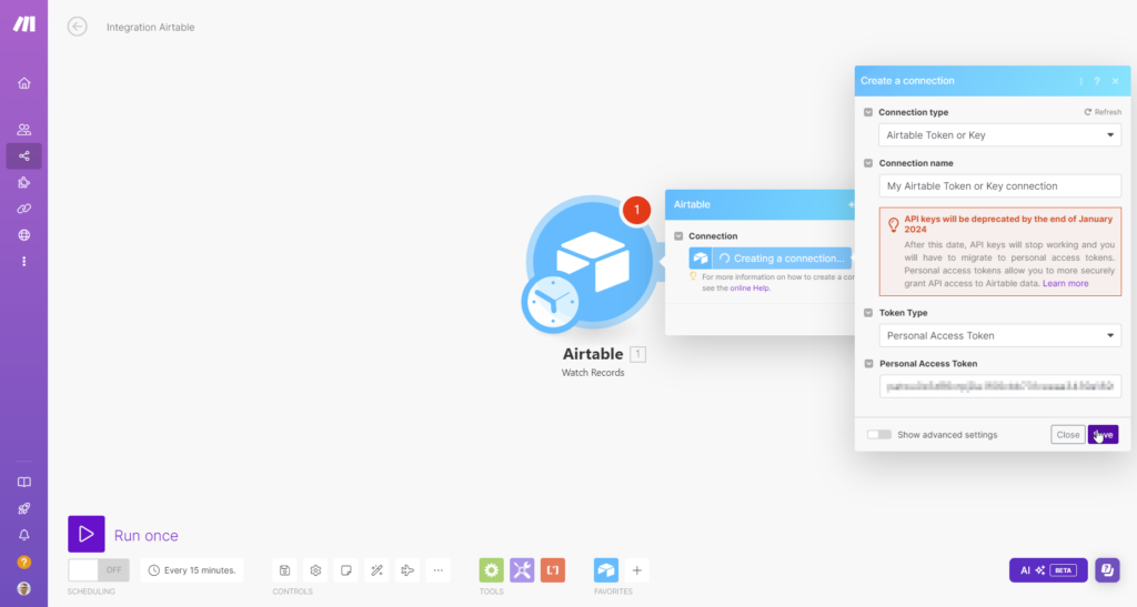 Export airtable to excel