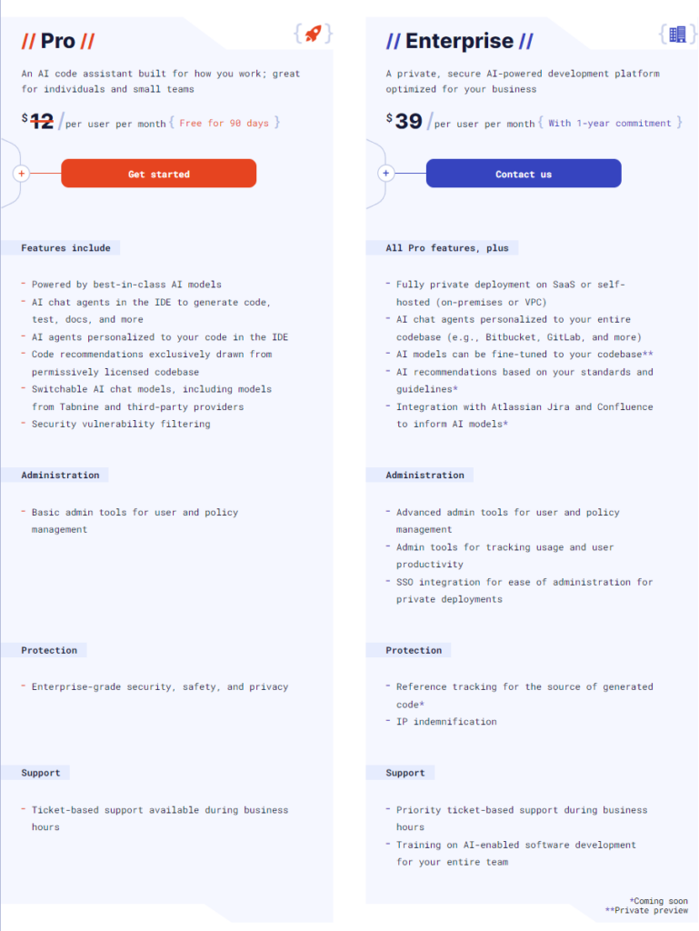 Tabnine vs Copilot